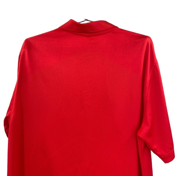 Nike Golf Tour Performance Light Weight Short Sleeve Polo Mens Size Large Salmon - Picture 5 of 11